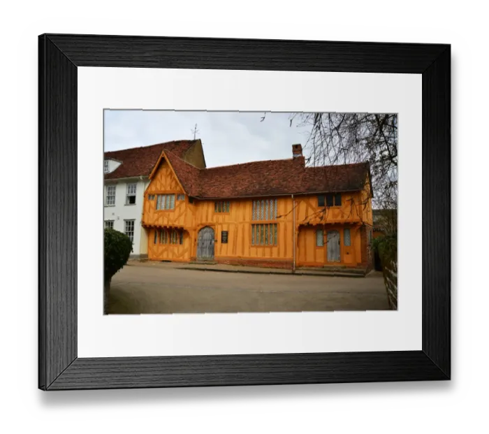Framed Print : CJ3 2016 Little Hall Lavenham Framed Print : CJ3 2016 Little Hall Lavenham