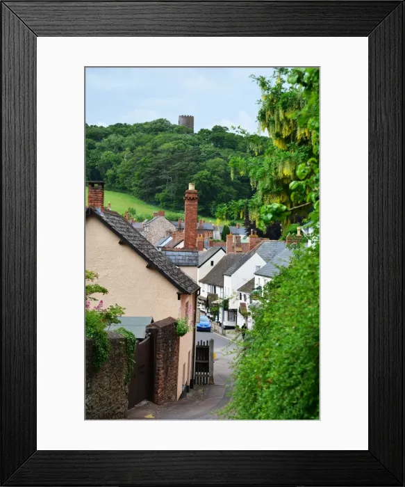 Framed Print : CJ3 8218 View of Conygar Tower and wood Framed Print : CJ3 8218 View of Conygar Tower and wood