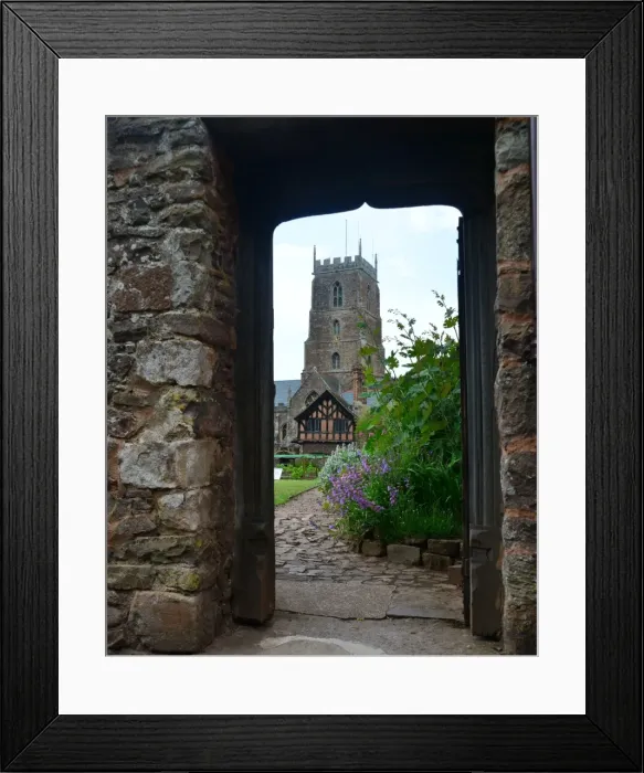 Framed Print : CJ3 8443 Parish and Priory Church of St George Framed Print : CJ3 8443 Parish and Priory Church of St George