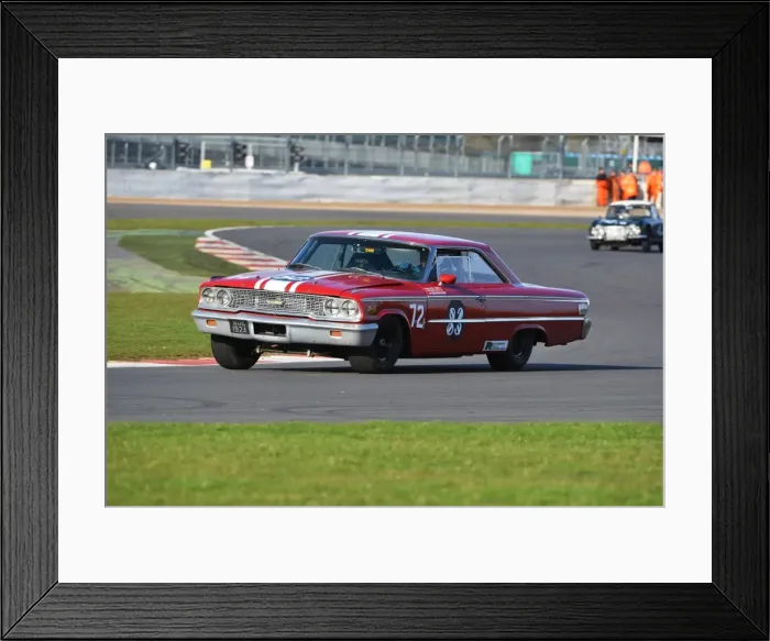 Framed Print : CJ5 3892 Michael Steele, Ford Galaxie 500 Coupe, BOE 192 A
