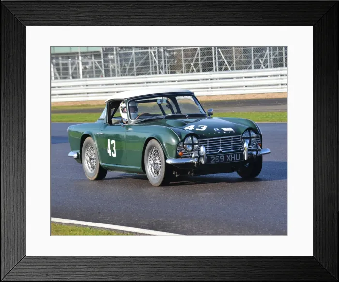 Framed Print : CJ5 3352 Pete Candy, Triumph TR4 Framed Print : CJ5 3352 Pete Candy, Triumph TR4