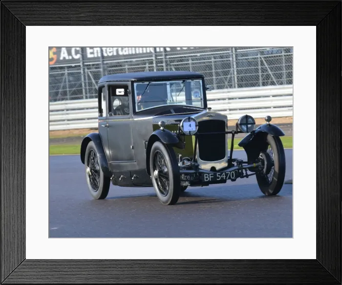 Framed Print : CJ5 3392 Charles Gillett, Frazer Nash Saloon