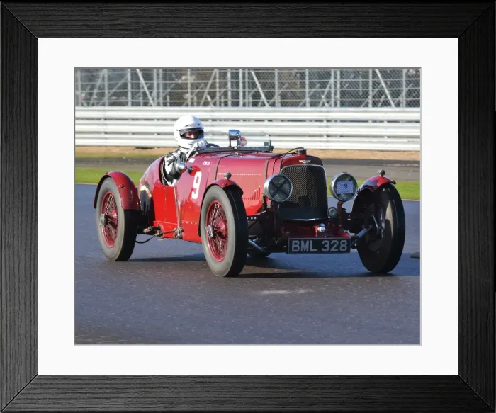 Framed Print : CJ5 3402 John Briggs, Aston Martin Ulster Framed Print : CJ5 3402 John Briggs, Aston Martin Ulster