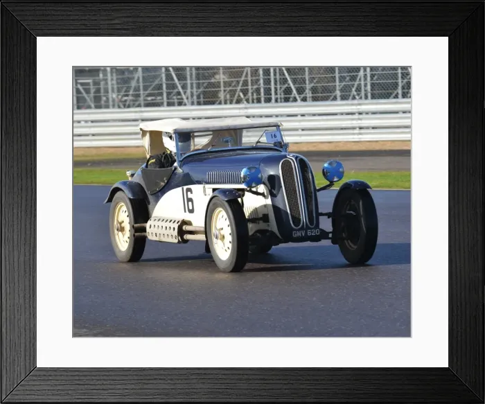 Framed Print : CJ5 3412 Tom Thornton, Frazer Nash- BMW 319-328, GMV 620 Framed Print : CJ5 3412 Tom Thornton, Frazer Nash- BMW 319-328, GMV 620