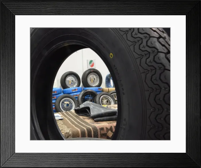 Framed Print : CJ5 4011 The Brockley Tyre Company Framed Print : CJ5 4011 The Brockley Tyre Company
