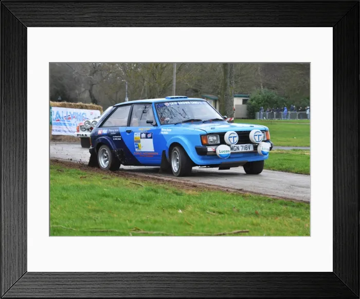 Framed Print : CJ5 4208 Shaune Clorley, Lotus Talbot Sunbeam, MGN 718 V