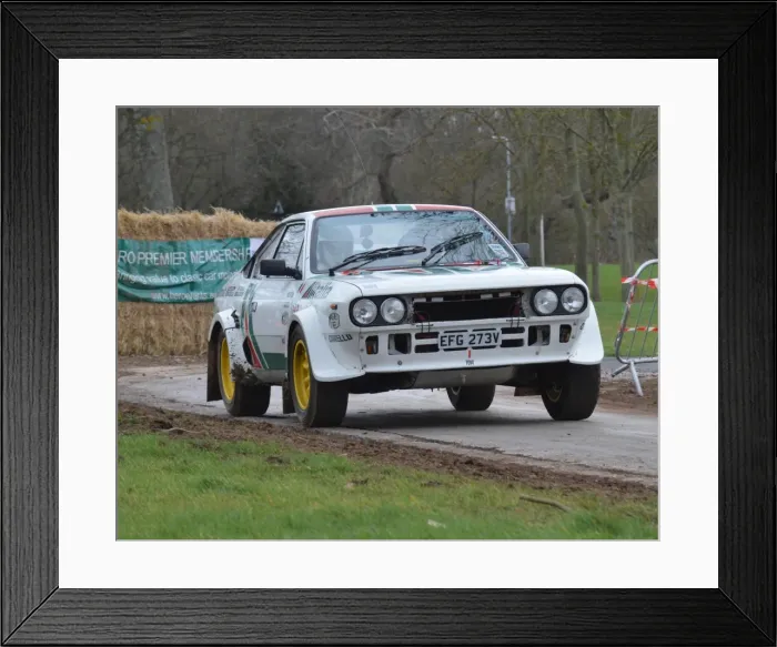 Framed Print : CJ5 4221 Mick Covill, Lancia Beta, EFG 273 V Framed Print : CJ5 4221 Mick Covill, Lancia Beta, EFG 273 V
