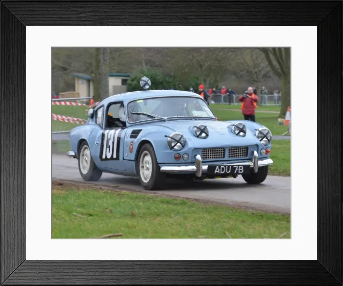 Framed Print : CJ5 4236 David Alderson Triumph Spitfire, ADU 7 B Framed Print : CJ5 4236 David Alderson Triumph Spitfire, ADU 7 B