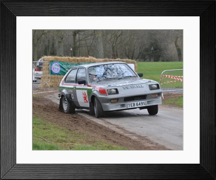 Framed Print : CJ5 4260 Stuart Anderson, Vauxhall Chevette, TEB 649 S