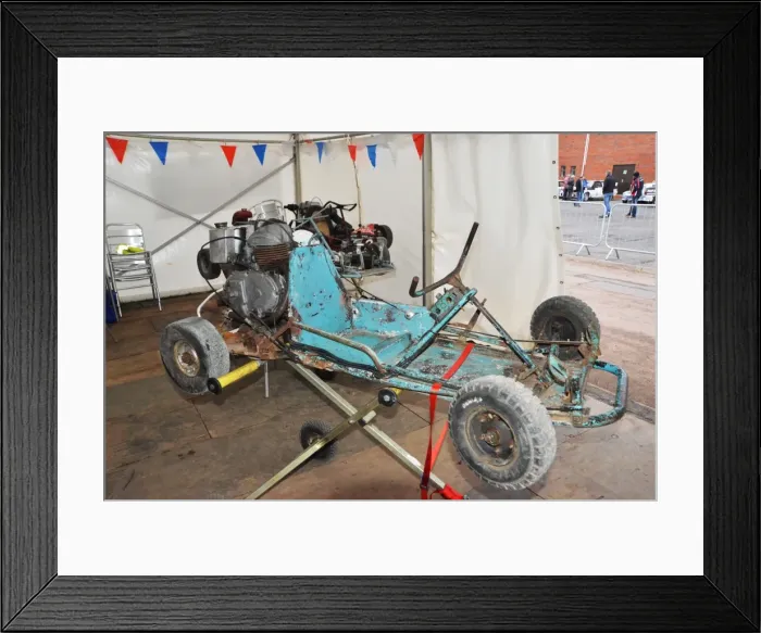 Framed Print : CJ5 4274 ready to go - almost Framed Print : CJ5 4274 ready to go - almost