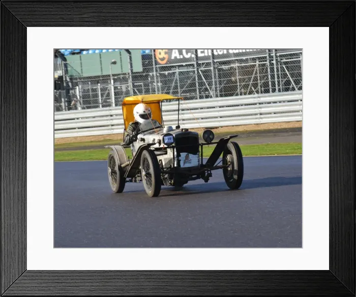 Framed Print : CJ5 3441 Dougal Cawley, GN-Ford Piglet, NO 1327