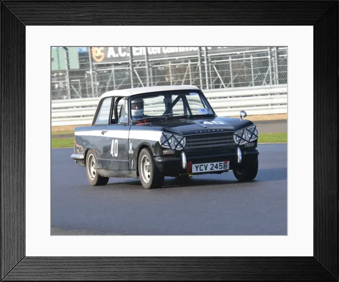 Framed Print : CJ5 3463 Geoff Mackrill, Triumph Vitesse, YCV 245 B Framed Print : CJ5 3463 Geoff Mackrill, Triumph Vitesse, YCV 245 B