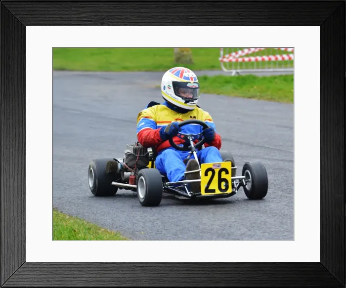 Framed Print : CJ5 4040 Robin Kingham, zip-komet, 100cc, 1976 Framed Print : CJ5 4040 Robin Kingham, zip-komet, 100cc, 1976