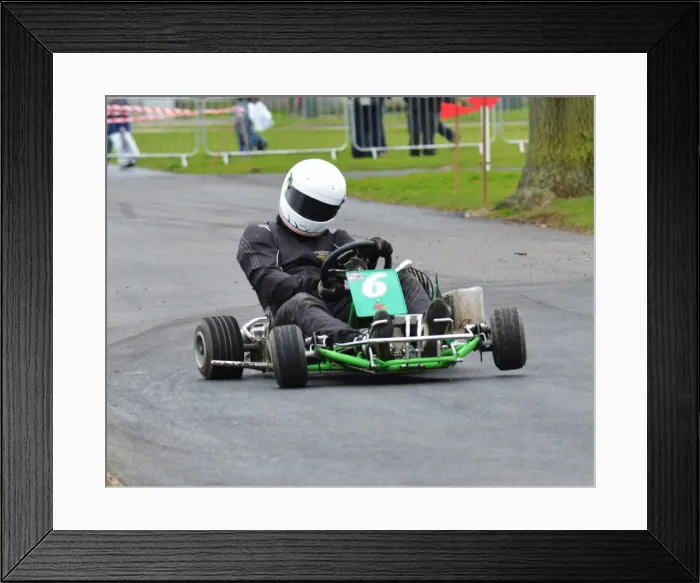 Framed Print : CJ5 4087 2 Dan Rawden, Zip-Rotax, 1982