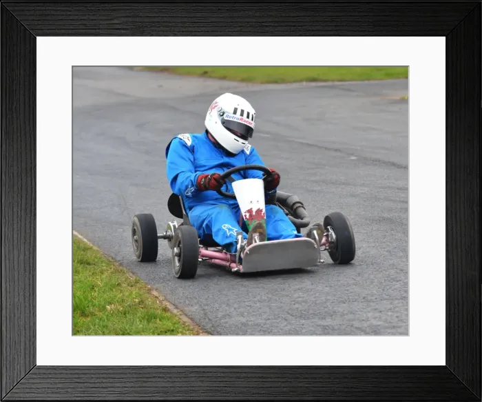 Framed Print : CJ5 4093 Bob Rawden, Dragon Kart-Villiers Framed Print : CJ5 4093 Bob Rawden, Dragon Kart-Villiers