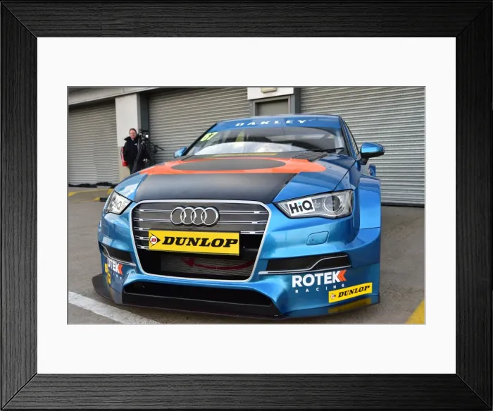 Framed Print : CM1 0115 Audi S3 Saloon, Rotek Racing Framed Print : CM1 0115 Audi S3 Saloon, Rotek Racing