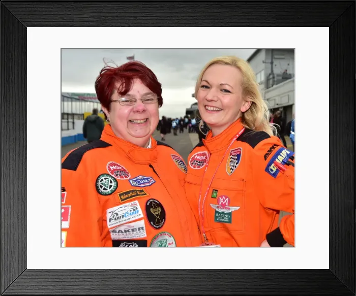 Framed Print : CM1 0164 BMMC, Marshals, Brook and Andrea Framed Print : CM1 0164 BMMC, Marshals, Brook and Andrea