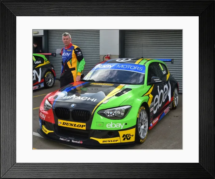 Framed Print : CM1 0225 Nick Foster, BMW 125i M Sport, eBay Motors Framed Print : CM1 0225 Nick Foster, BMW 125i M Sport, eBay Motors