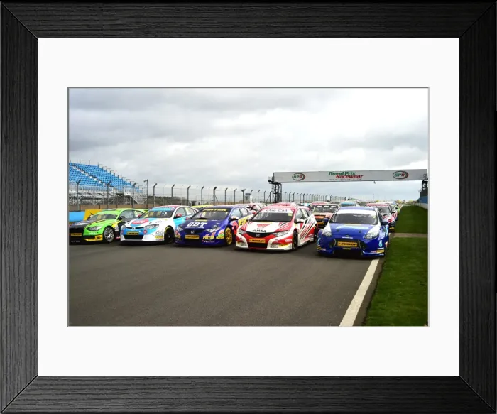 Framed Print : CM1 0296 BTCC 2014 Framed Print : CM1 0296 BTCC 2014