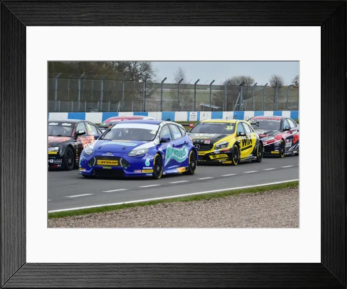 Framed Print : CM1 0312 Fabrizio Giovanardi, Ford Focus ST, Adam Morgan, Mercedes Benz A-Class Framed Print : CM1 0312 Fabrizio Giovanardi, Ford Focus ST, Adam Morgan, Mercedes Benz A-Class