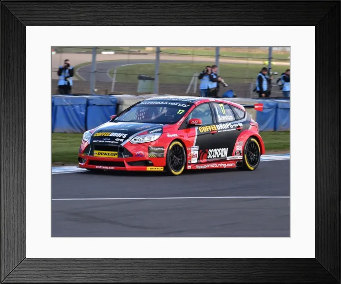 Framed Print : CM1 0411 Dave Newsham, AmD Tuning com, Ford Focus ST