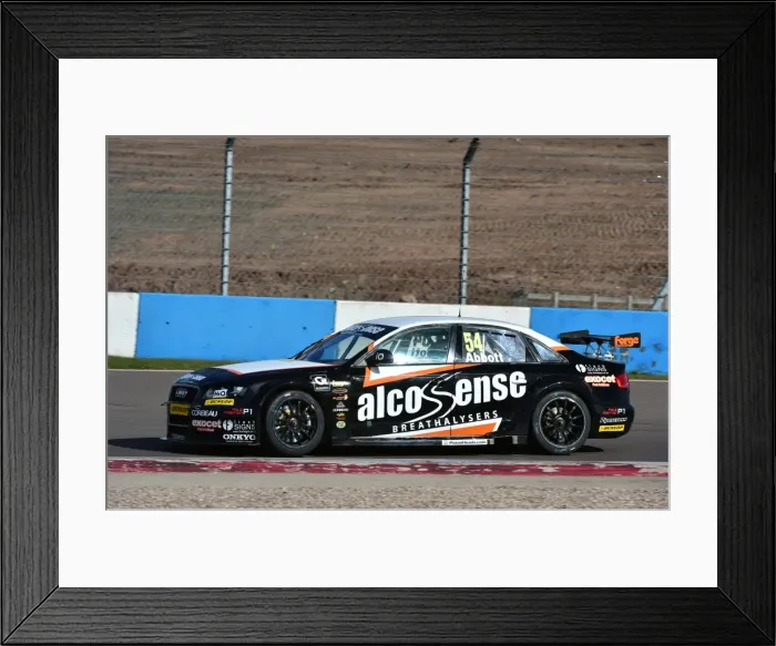 Framed Print : CM1 0492 Hunter Abbott, Alcosense Breathalysers racing, Audi A4 Framed Print : CM1 0492 Hunter Abbott, Alcosense Breathalysers racing, Audi A4