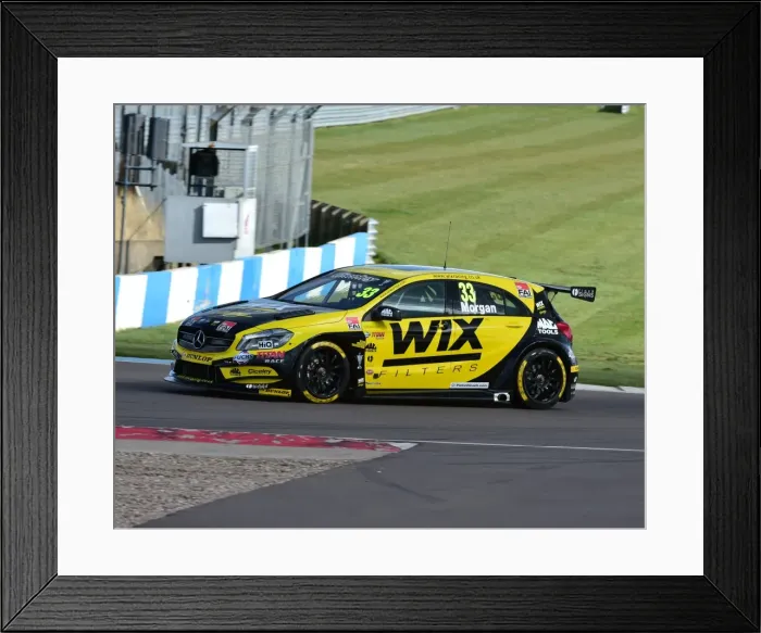 Framed Print : CM1 0496 Adam Morgan, Wix Racing, Mercedes Benz A-Class Framed Print : CM1 0496 Adam Morgan, Wix Racing, Mercedes Benz A-Class
