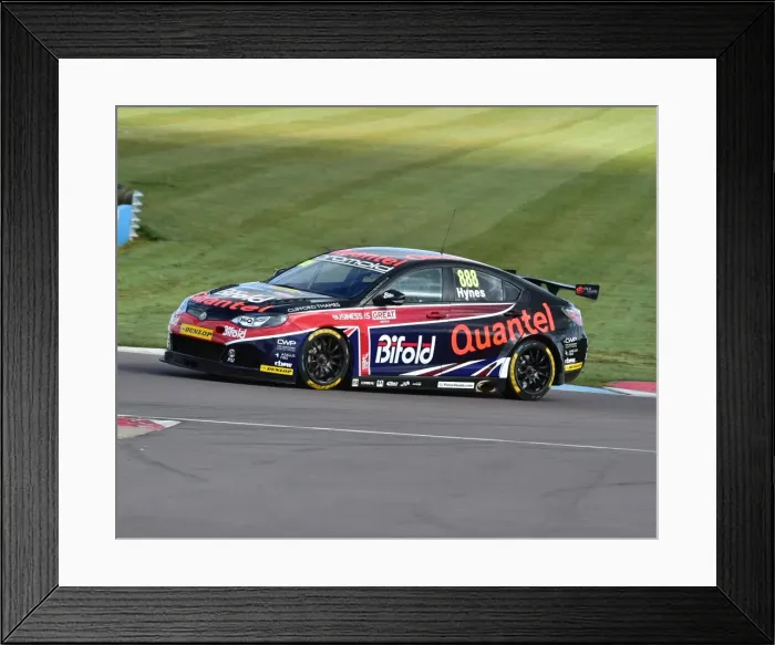 Framed Print : CM1 0497 Marc Hynes, Quantel BiFold Racing, MG6 Framed Print : CM1 0497 Marc Hynes, Quantel BiFold Racing, MG6