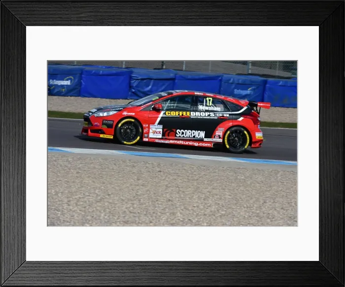 Framed Print : CM1 0501 Dave Newsham, AmD Tuning com, Ford Focus ST