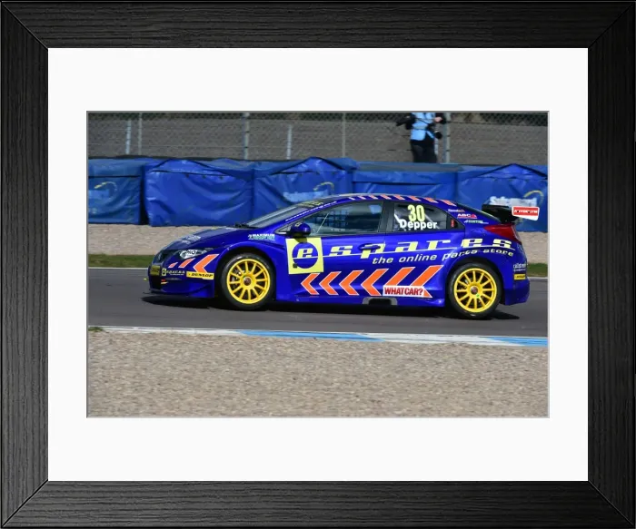 Framed Print : CM1 0500 Martin Depper, Pirtek Racing, Honda Civic Framed Print : CM1 0500 Martin Depper, Pirtek Racing, Honda Civic