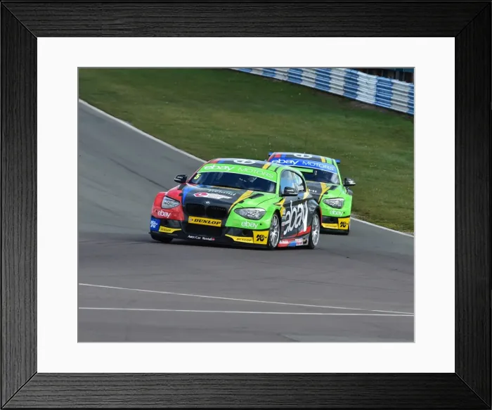 Framed Print : CM1 0506 Colin Turkington, eBay Motors, BMW 125i M Sport Framed Print : CM1 0506 Colin Turkington, eBay Motors, BMW 125i M Sport