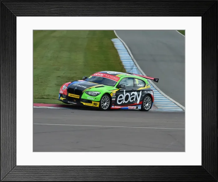 Framed Print : CM1 0538 Rob Collard, eBay Motors, BMW 125i M Sport
