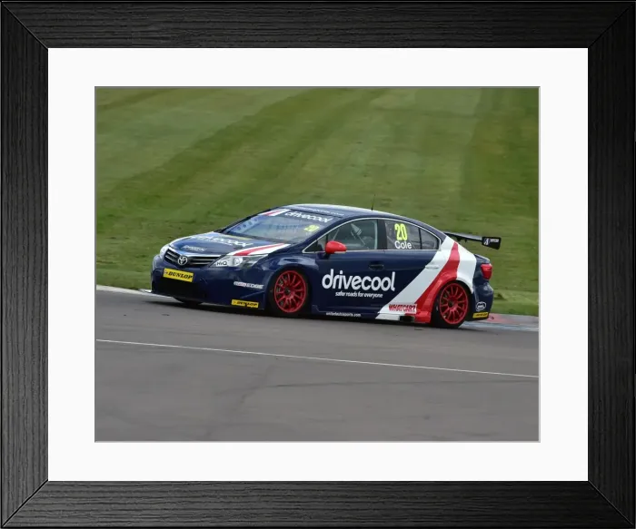 Framed Print : CM1 0550 James Cole, United Autosports, Toyota Avensis Framed Print : CM1 0550 James Cole, United Autosports, Toyota Avensis