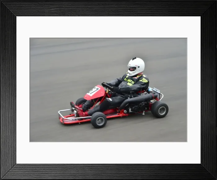 Framed Print : CM1 3464 Steve Scotthorn, Cramkart-Yamaha, 250cc, 1978
