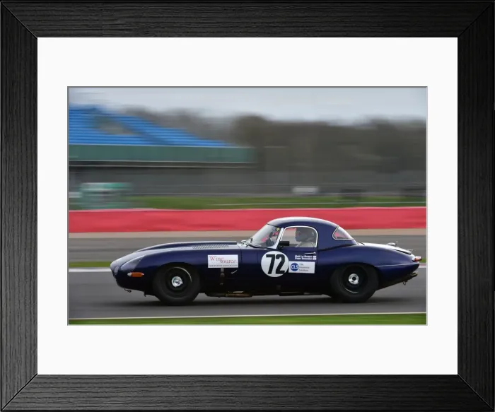 Framed Print : CM1 3651 Peter Snowdon, Jaguar E-Type lightweight Framed Print : CM1 3651 Peter Snowdon, Jaguar E-Type lightweight