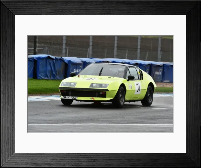 Framed Print : CM1 4832 Mark Bennett, Renault Alpine A310, BVV 76 S Framed Print : CM1 4832 Mark Bennett, Renault Alpine A310, BVV 76 S