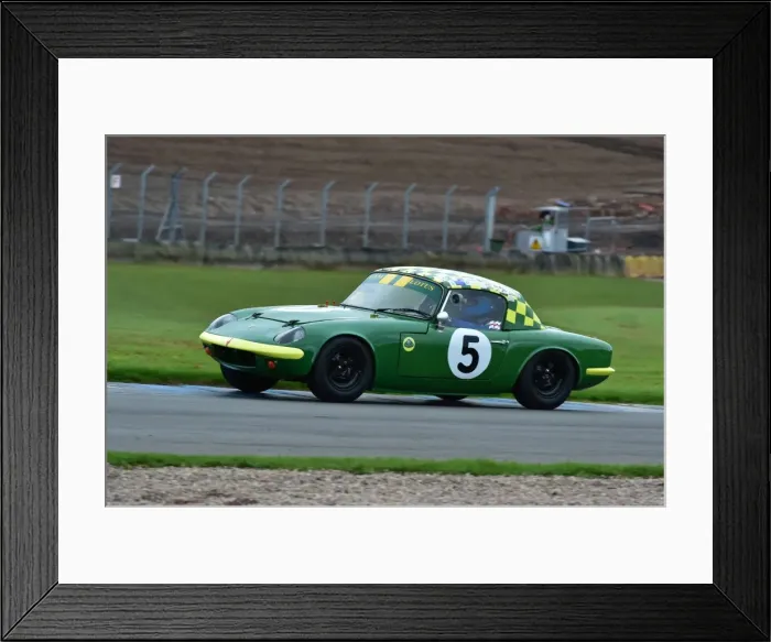 Framed Print : CM1 5145 Peter Shaw, Lotus Elan S1