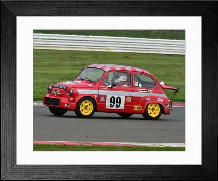 Framed Print : CM1 3741 Louise Kennedy, Jason Kennedy, Abarth 850TC, APB 362 A Framed Print : CM1 3741 Louise Kennedy, Jason Kennedy, Abarth 850TC, APB 362 A