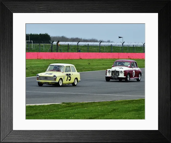 Framed Print : CM1 3749 Darryl Davis, Ashley A40, Alan Wheelright, Rover P4, 105S Framed Print : CM1 3749 Darryl Davis, Ashley A40, Alan Wheelright, Rover P4, 105S