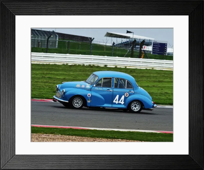 Framed Print : CM1 3768 Mark Cross, Andrew Cross, Morris Minor Bluebell, XHO 515