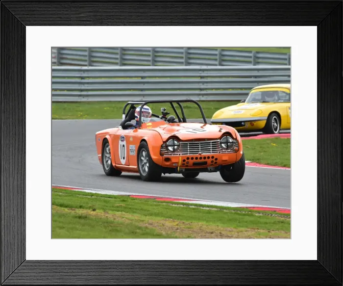 Framed Print : CM1 6295 Dave Bailey, Triumph TR4 Framed Print : CM1 6295 Dave Bailey, Triumph TR4