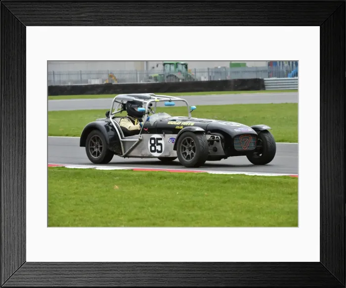Framed Print : CM1 6433 Lewis Mansell, Caterham Seven Roadsport