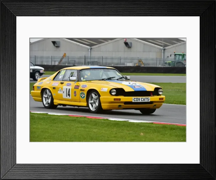 Framed Print : CM1 6435 David Ball, Jaguar XJS Framed Print : CM1 6435 David Ball, Jaguar XJS