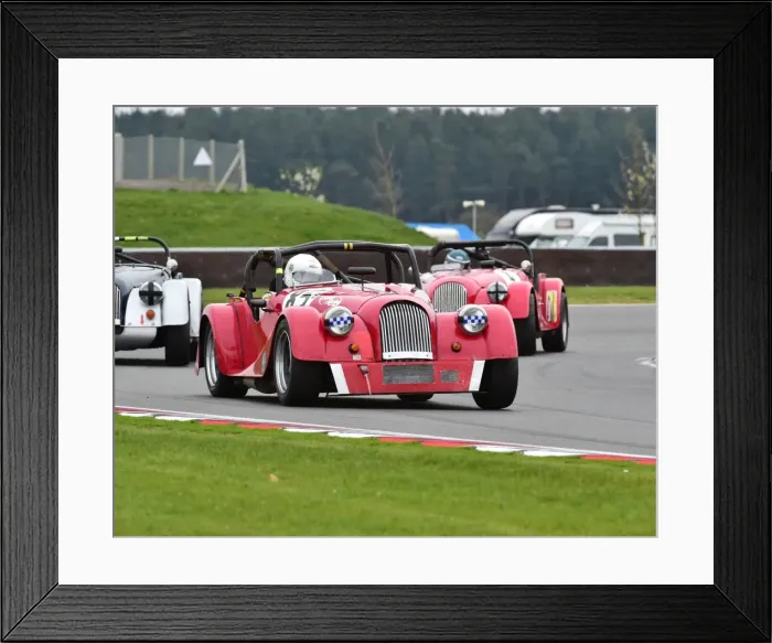 Framed Print : CM1 6497 Andy Green, Morgan Plus 8 Framed Print : CM1 6497 Andy Green, Morgan Plus 8