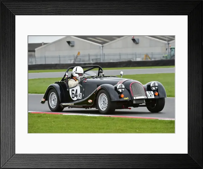 Framed Print : CM1 6588 Simon Scott, Morgan Lightweight Roadster,s 6 LWT