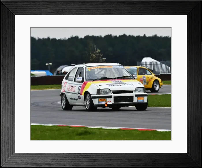 Framed Print : CM1 6653 John Hammersley, Simon Taylor, Vauxhall Astra GTE Framed Print : CM1 6653 John Hammersley, Simon Taylor, Vauxhall Astra GTE