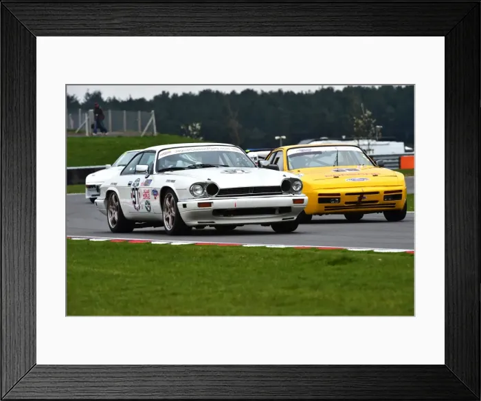 Framed Print : CM1 6661 Lawrence Coppock, Richard Coppock, Jaguar XJS