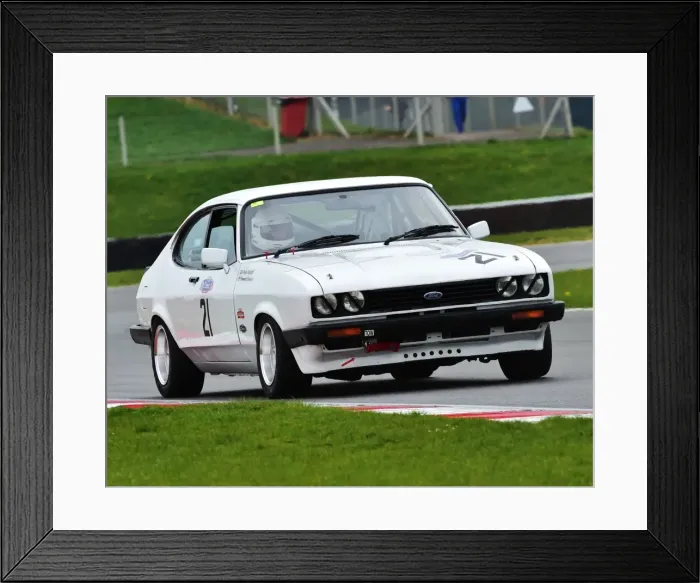 Framed Print : CM1 6737 Peter Ratcliff, Howard Dawson, Ford Capri Framed Print : CM1 6737 Peter Ratcliff, Howard Dawson, Ford Capri