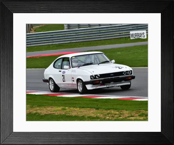 Framed Print : CM1 6833 Peter Ratcliff, Howard Dawson, Ford Capri Framed Print : CM1 6833 Peter Ratcliff, Howard Dawson, Ford Capri