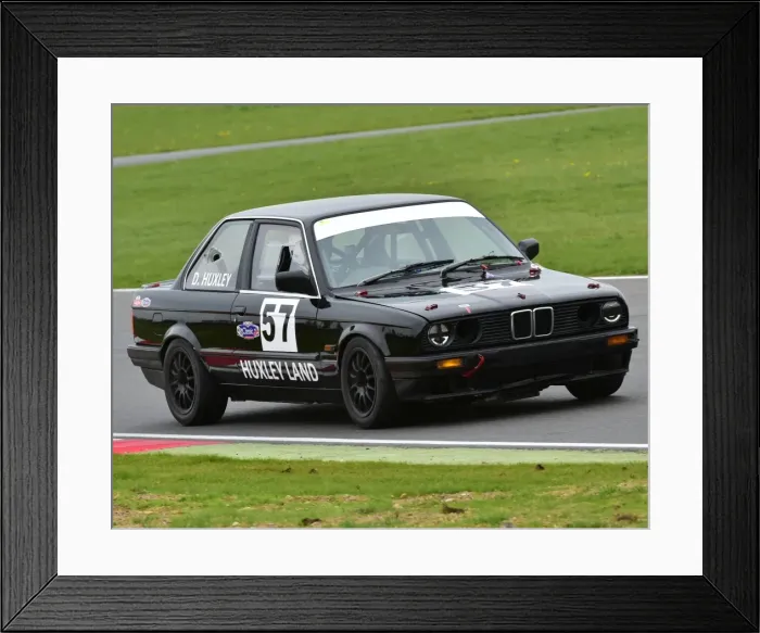 Framed Print : CM1 6834 David Huxley, Adam Richardson, BMW E30 325i